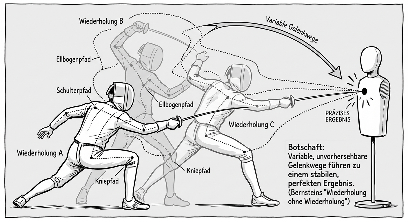 Eine humorvolle, leicht skizzenhafte Illustration zu Bernsteins 